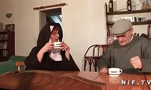 French nun anal le e ...